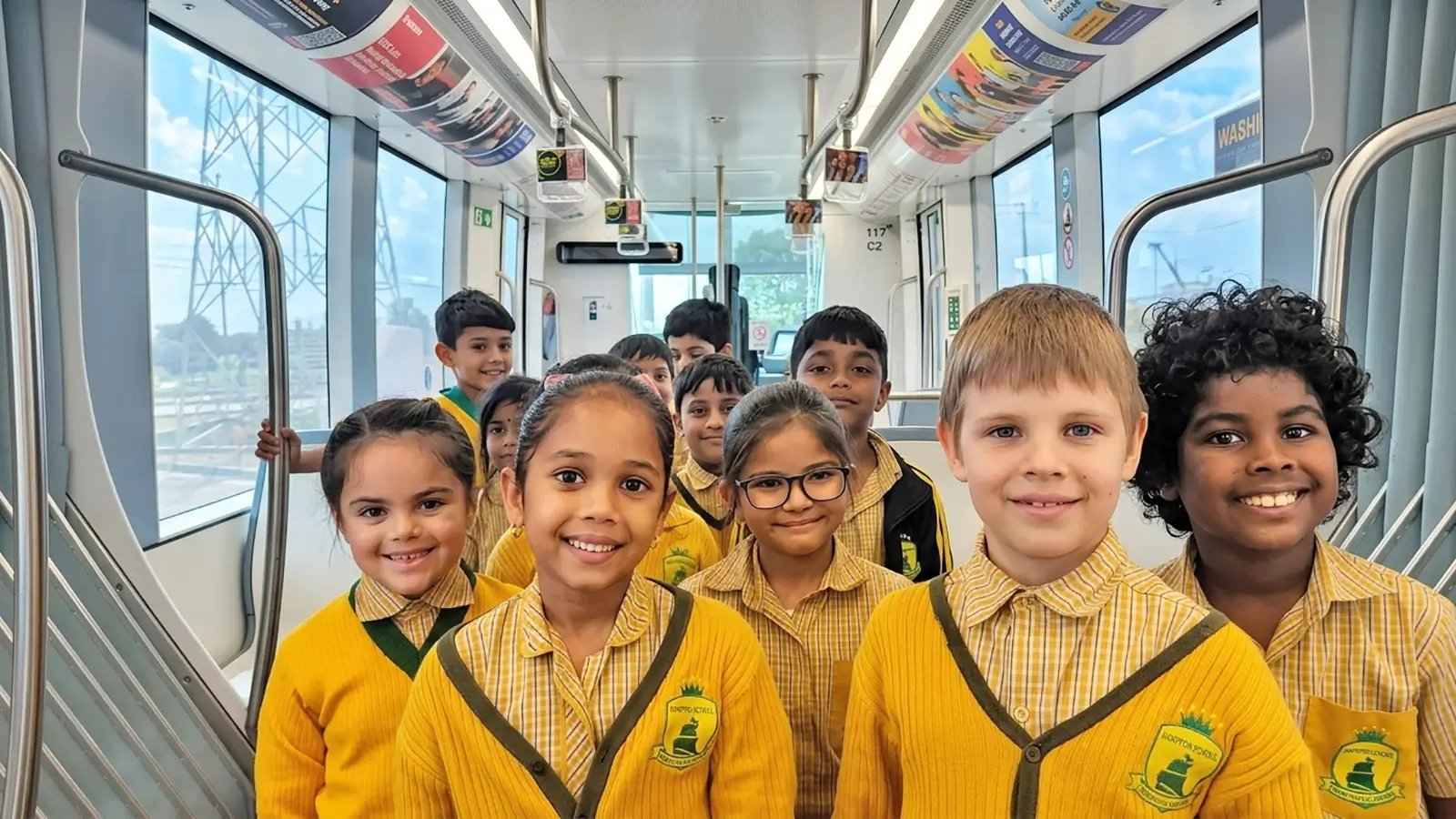 Pupils Visit the Metro Express Depot